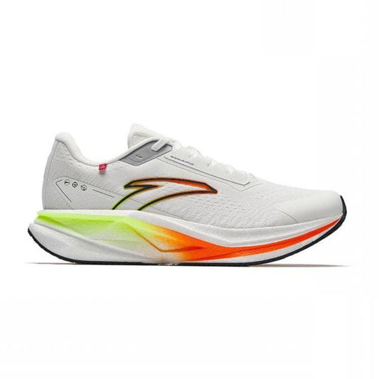 Anta Mens Bellero 3.0 SE Running Shoes in White, Orange and Yellow