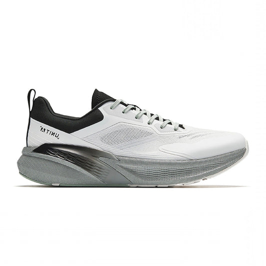 Anta Mens Trainer Pro Running Shoe in White, Black and Grey