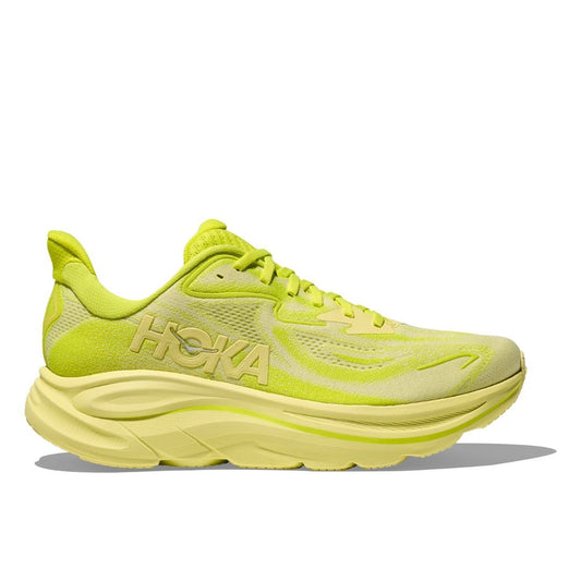 Hoka Men's Clifton 10 Nimbus Cloud Swim Day Running Shoes in Yellow