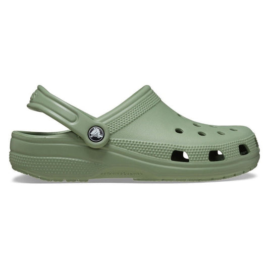 Crocs Unisex Classic Clog Lifestyle Shoes in Moss