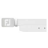 Footjoy Mens Leather Belt White