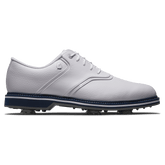 Footjoy Mens Original Golf Shoes Medium cut in White & Blue