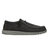 Hey Dude Men's Wally Sox Lifestyle Shoes in Charcoal