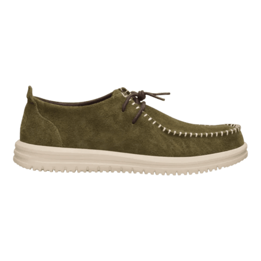 Hey Dude Mens Wally NXT Moc Burnt Olive Wood Ash