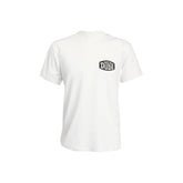 Hey Dude Unisex Front logo Tee in White