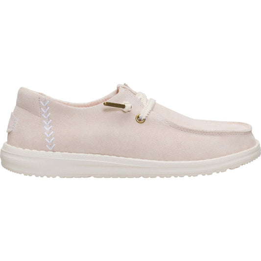 Hey Dude Wendy Craft Suede Whisper Casual Shoes in Pink