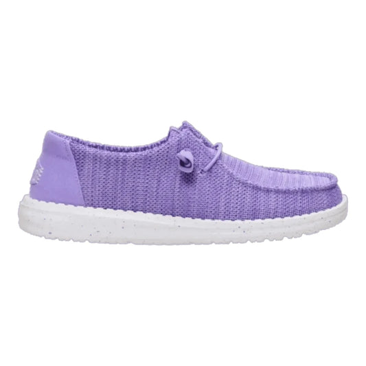 Hey Dude Wendy Stretch Sox Purple