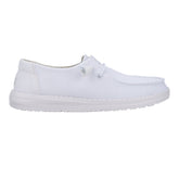 Hey Dude Women's Wendy Stretch Mesh lifestyle shoes in White