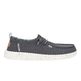 Hey Dude Womens Wendy Lifestyle Shoes in Chambray Black