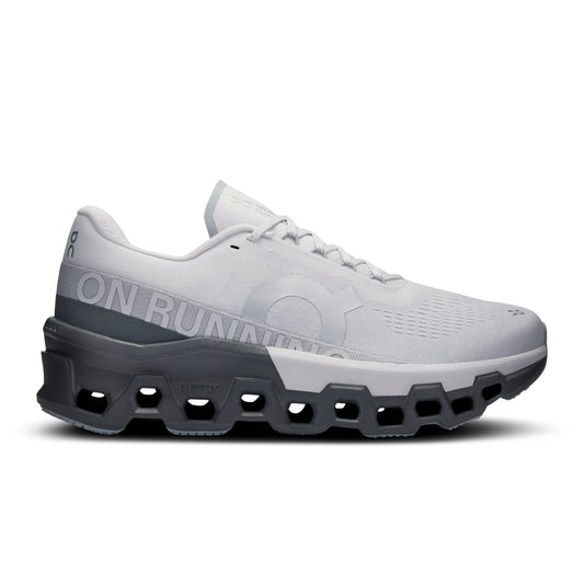 On Men's Cloud Monster 2 Running Shoes in Frost Rock