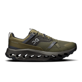 On Mens Cloud Horizon Trail Shoes in Olive Thorn