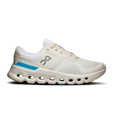 On Women's Cloud Runner 2 Running Shoes in White & Horizon