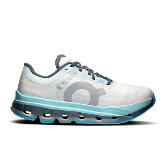 On Womens Cloud Flow 5 Running Shoes in Arctic Stone