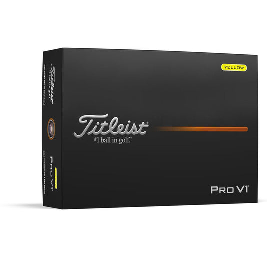 Titleist Pro V1 Golf Ball in Yellow