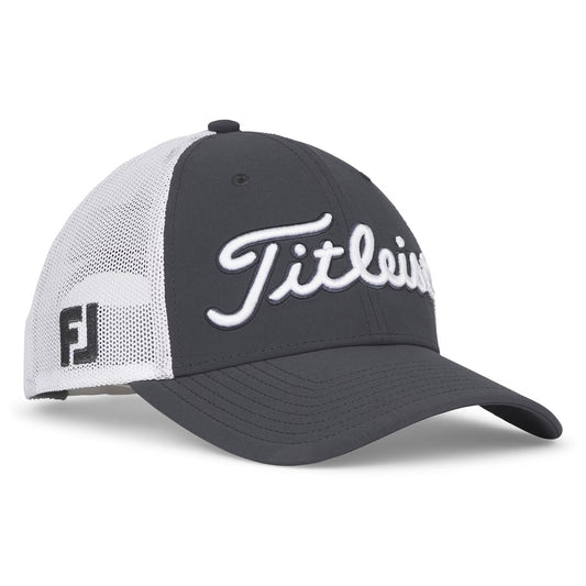 Titleist Tour Mesh Cap Charcoal White