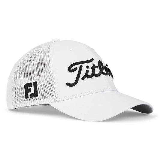 Titleist Tour Mesh Cap White Black