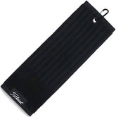 Titleist Trifold Cart Towel in Black