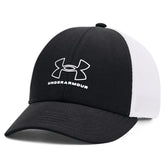 Under Armour Iso Chill Driver Mesh Adjustable Cap in Black & White