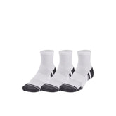 Under Armour Unisex Performance Cotton 3 Pack Mid in White