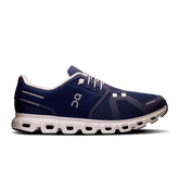 On mens cloud 6 lifestyle shoe in midnight & white