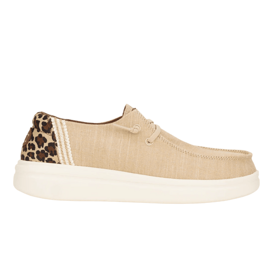 Hey Dude Womens Wendy Rise Animal Tan Multi