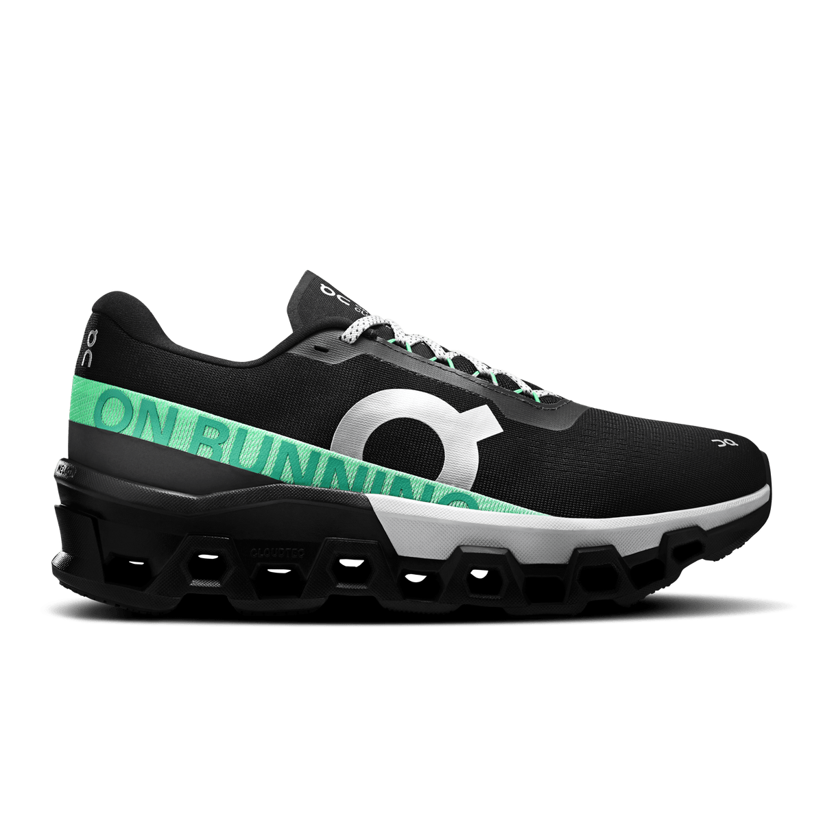 On Men's Cloud Monster 2 Black Glacier