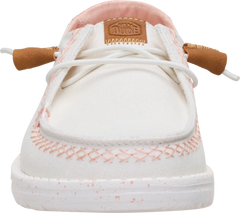 Hey Dude Wendy Boho Butterfly Snow White Pink