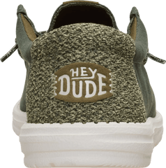 Hey Dude Mens Wally Heathered Knit Deep Depths