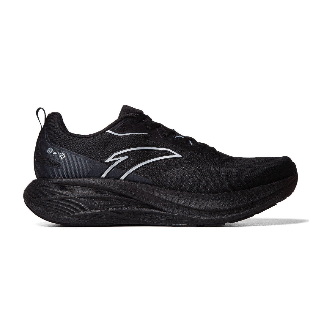 Anta Mens Gazelle 6.0 Running Shoes in Black