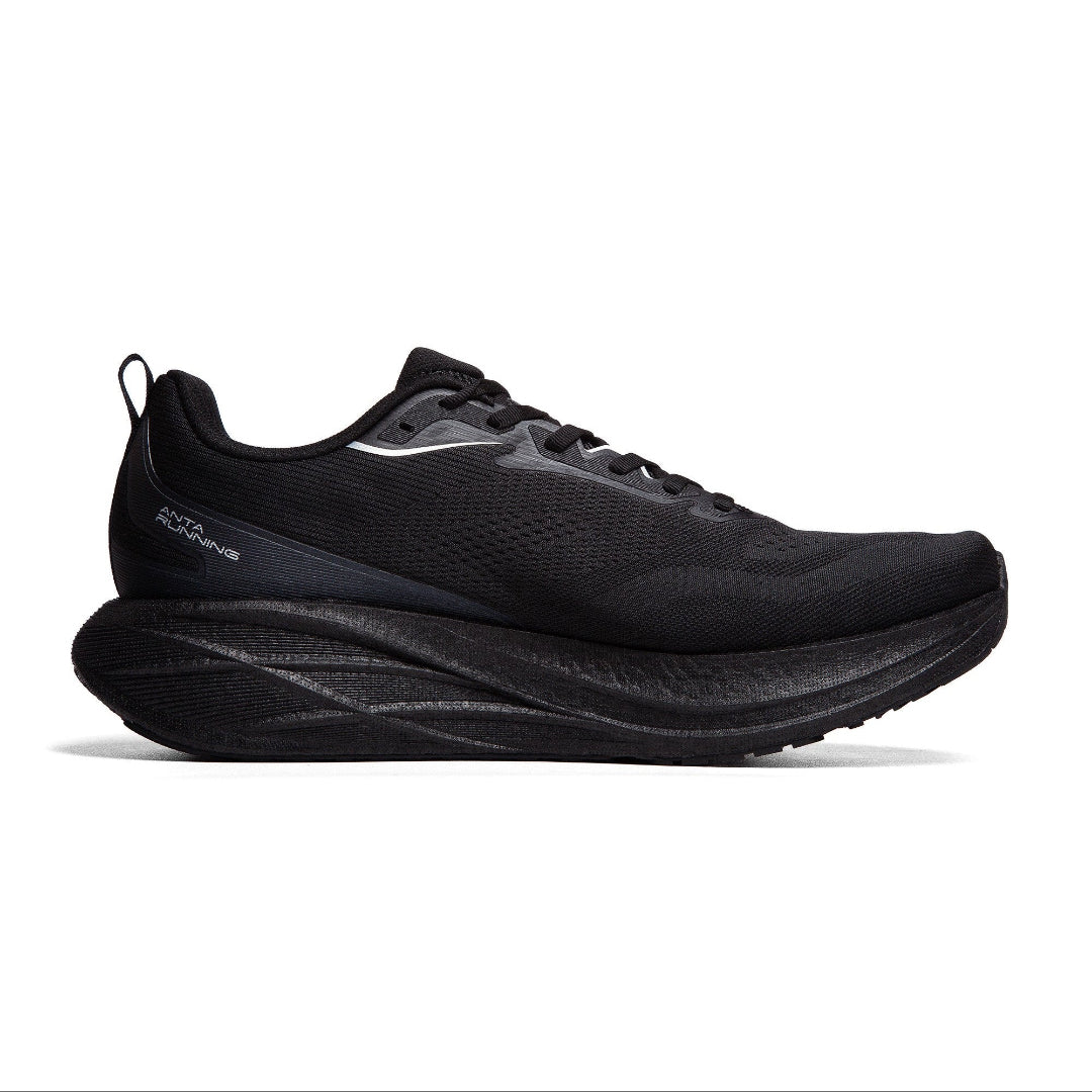 Anta Mens Gazelle 6.0 Running Shoes in Black