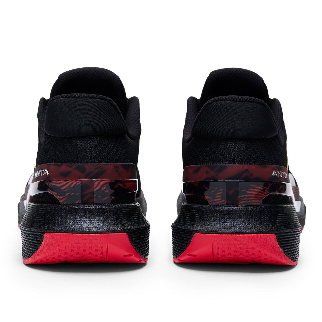 Anta Mens Trainer 10 Training Shoes in  Black and Red