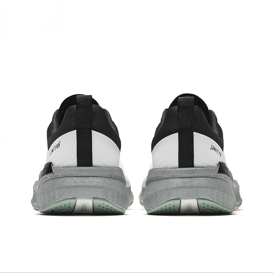 Anta Mens Trainer Pro Running Shoe in White, Black and Grey