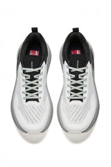 Anta Mens Trainer Pro Running Shoe in White, Black and Grey