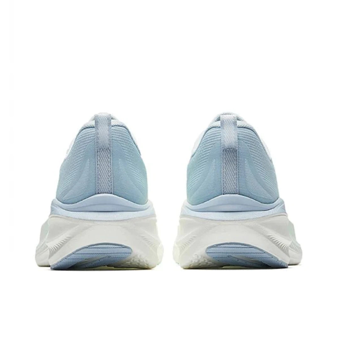 Anta Womens Petal Running Shoes in White and Blue
