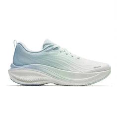 Anta Womens Petal Running Shoes in White and Blue