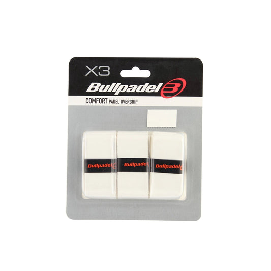 Bullpadel Overgrip 3 Pack White