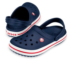 Crocs Mens Crocband Liefstyle Shoes in Navy