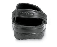 Crocs Unisex Classic Clog Lifestyle Shoes in Black