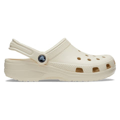 Crocs Unisex Classic Clog Lifestyle Shoes in Bone