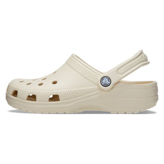 Crocs Unisex Classic Clog Lifestyle Shoes in Bone