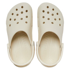Crocs Unisex Classic Clog Lifestyle Shoes in Bone
