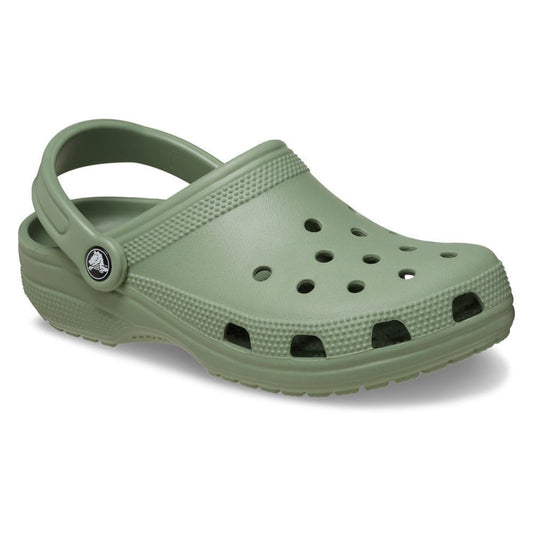Crocs Unisex Classic Clog Lifestyle Shoes in Moss