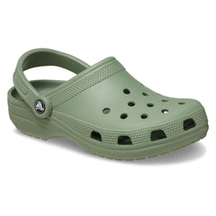 Crocs Unisex Classic Clog Lifestyle Shoes in Moss