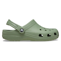 Crocs Unisex Classic Clog Lifestyle Shoes in Moss