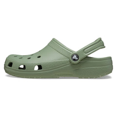 Crocs Unisex Classic Clog Lifestyle Shoes in Moss