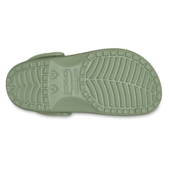Crocs Unisex Classic Clog Lifestyle Shoes in Moss