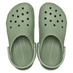 Crocs Unisex Classic Clog Lifestyle Shoes in Moss