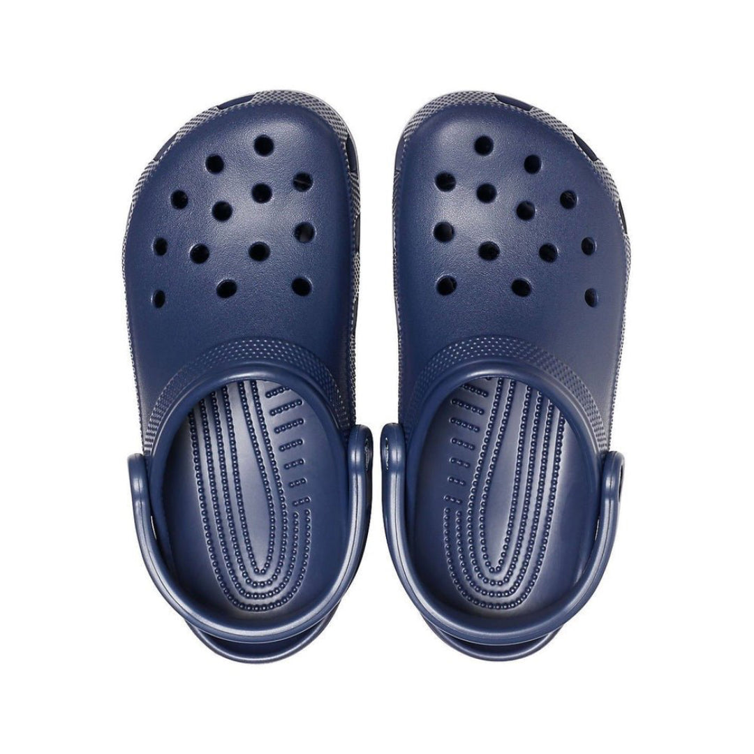 Crocs Unisex Classic Clog Lifestyle Shoes in Navy