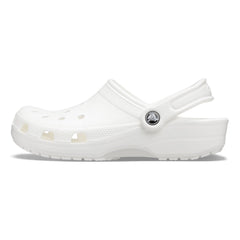 Crocs Unisex Classic Clog Lifestyle Shoes in White