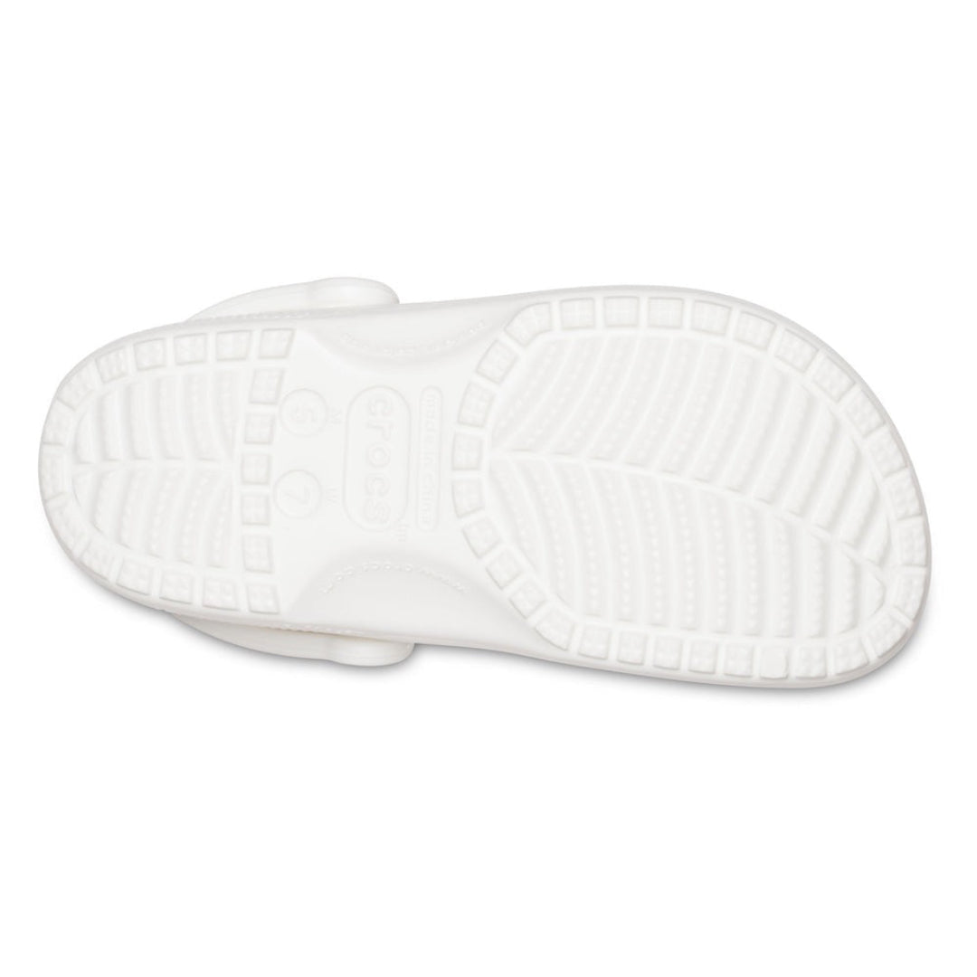 Crocs Unisex Classic Clog Lifestyle Shoes in White
